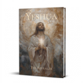 A 3D mockup of a book titled 'Yeshua: The Revealer' showing a religious illustration of Jesus with a glowing light on the cover, set against a plain white background.